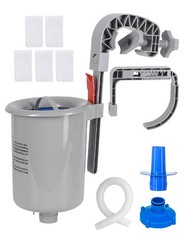 Above Ground Pool Skimmer – Wall Mount & Floating Pool Surface Skimmer for Le…