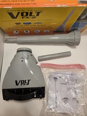 Pool Blaster Volt FX-2 Pool Vacuum, 7.5 VDC, Gray/Black, CE-Approved