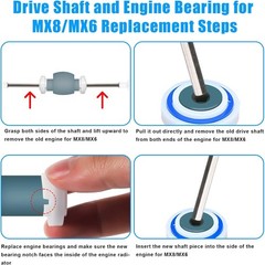 2 Packs Pool Cleaner Parts for MX8 MX8EL MX6 MX6EL Elite, Drive…