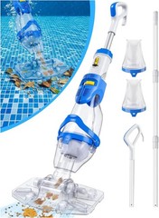 2026 Cordless Pool Vacuum for Inground Pool with Flow Adjustable Suction