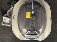 Color Grey Bublue Bubot 300P Robotic Pool Cleaner, Cordless Pool Vacuum with Ind