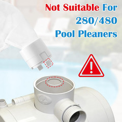 Pool Cleaner Bags, 3 Pack 360 380 Pool Sweep Bag, Nylon Mesh Pool Vacuum Bag Rep
