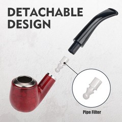 Scotte Captain Pipe Red 1 Count (Pack of 1),