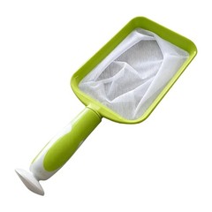 Ergonomic Handle Pool Net Large Capacity Pool Net Deeper Pool Cleaning Tool
