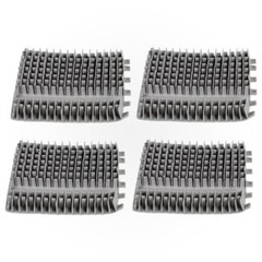 Dolphin Maytronics Grey Climbing Brush 4 Pack for Triton Plus & DX Models & More