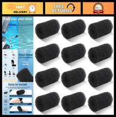 12 Pack Tail Scrubber Replacement for Polaris Pool Cleaners – High Density Sweep