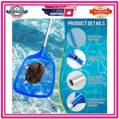 Tavaleu Deep Pool Skimmer Net with Reinforced Frame for Leaf and Debris Removal