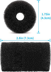 12 Pack Pool Sweep Tail Scrubber Fits Polaris 180 280 360 380 3900 Hose