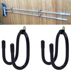 2 Pack Pool Pole Hanger/Hook, Pool Cleaning Tool Holder and Organizer for Poo…