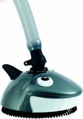 Pentair 360100 Kreepy Krauly Lil Shark Above Ground Pool Cleaner, Bristles, Gray