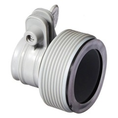 Intex Hose Conversion Adapter B Kit (Pair) Replacement Part 1 Pack, Gray