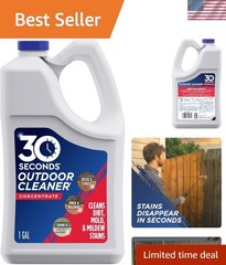 1 Gallon Outdoor Cleaner – Powerful Mold, Mildew & Stain Remover Concentrate