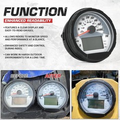 3280431 ATV Speedometer Gauge Cluster Assembly Compatible with Polaris