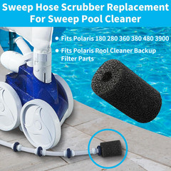 12 Pack Pool Sweep Tail Scrubber Fits Polaris 180 280 360 380 3900 Hose