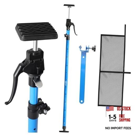79 inch Heavy Duty Adjustable Cargo Bar,200LB Capacity，Non-Slip 1 Pack Blue