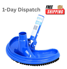 Swimline Hydrotools Manual Pool Vacuum Head Half Moon for Inground Pool