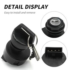 4110264 Ignition Key Switch 4 Pin, Replacement for Polaris ATV Sportsman 335