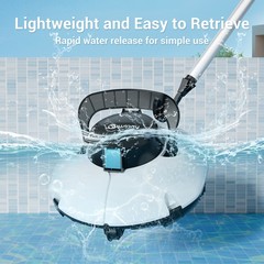 Winny Pool Cleaner Vacuum 80mins 645 SQ.FT Pool Robotic In/Above Ground Pools