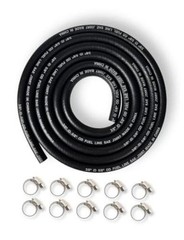 Fuel Line Hose 3/8 inch Gas Line Hose Rubber NBR SAE 30R7 6FT for 6 Feet