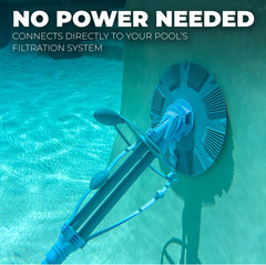 Premium Automatic Suction Vacuum-Generic Climb Wall Pool Cleaner Sweeper In-Grou