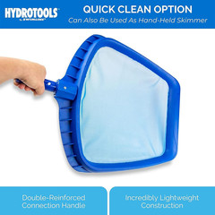 8039 Premium Extra Strong Leaf Skimmer Net Head Cleaner for Swimming Pool Spa Fo