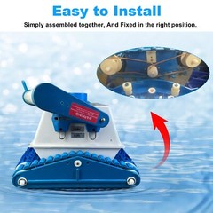4Pcs Pool Cleaner Drive Belts Replacement for Aquabot Parts 3302 A3302PK Belt