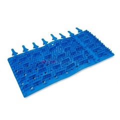 AQUAQUALITY BRUSHES, RUBBER (PAIR), AQUAMAX® (BLUE) 001-0463