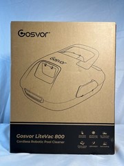 Gosvor LiteVac 800 PRX1S Portable Cordless Robotic Automatic Pool Cleaner