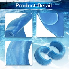 Pool Cleaner Hose Weights – 12 PCS Compatible with Popular Models