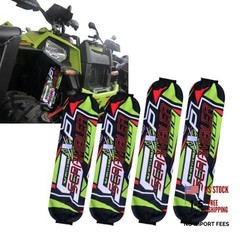 High-Performance ATV Shock Protector Covers Compatible fit for Polaris LIME