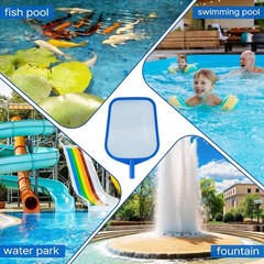 Pool Net – Pool Skimmer Net with 5 Section Detachable Poles, 22.2 »- 59.1