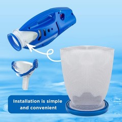 Pool Vacuum Filter Bag Compatible with Pool Blaster, Replacement for Water Te…