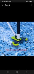 Sepetrel Pool Vacuum Head with Side Brush & Universal Rotatable Hose Adapter