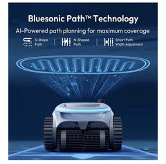 BUBLUE BuHybrid L6 Hybrid Cord & Cordless Robot Pool Cleaner APP Control