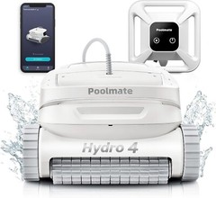 Hydro 4 Robotic Pool Cleaner, In/Above ground Pools, Floor Wall Waterline Clean