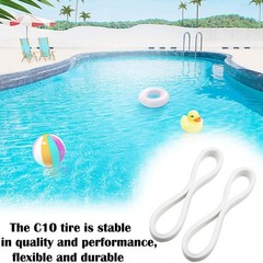 3PCS PC All Purpose Tire C10 C-10 For Polaris 180 280 360 380 Pool Cleaner