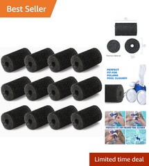 12 Pack Tail Scrubbers for Polaris Pool Cleaners – Fits Models 180-3900