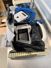 Maytronics Dolphin Explorer E20 Robotic Pool Cleaner w/ Caddy Power Supply Box