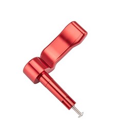 Thumb Throttle Lever Aluminum Replacement Compatible with Polaris Red