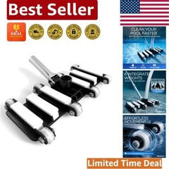 Suction Pool Vacuum Head – 14.4&Prime; Weighted Flexible Design for Seamless Cleaning