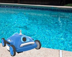 Aqua Products Dash Above-Ground Robotic Swimming Pool Cleaner