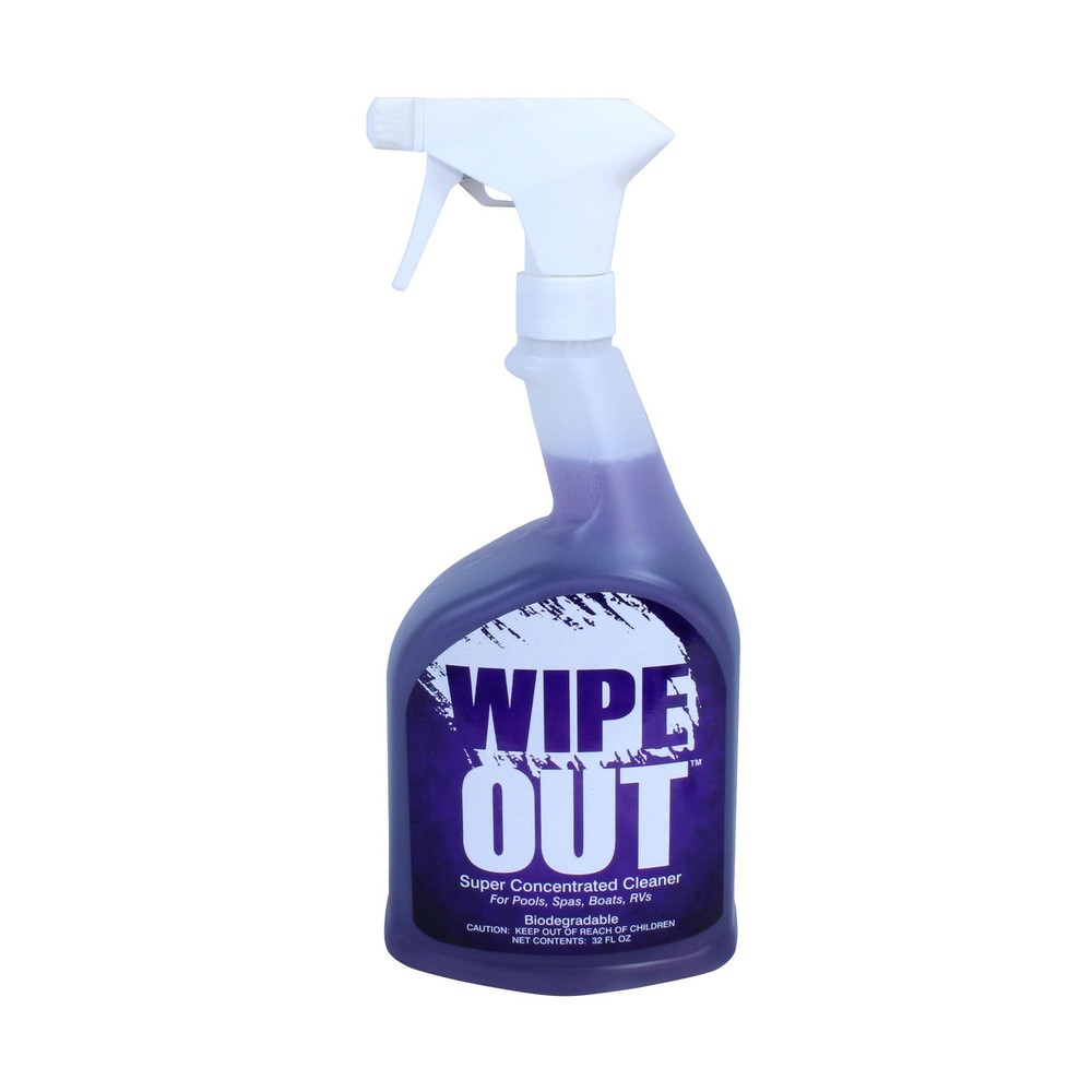Wipe Out Cleaning Agent for Pool and Spa 2 Count Clean Waterline Grime Removal