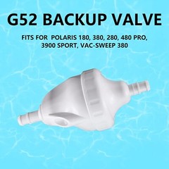 G52 Upgraded Backup Valve Replace Kit for Pool Cleaner Parts 180 280 380