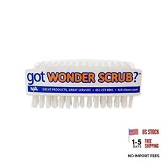 Heavy Duty Hand & Nail Brush with Polypropylene Bristles – Wonder Scrub