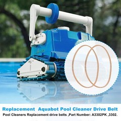 4Pcs Pool Cleaner Drive Belts Replacement for Aquabot Parts 3302 A3302PK Belt