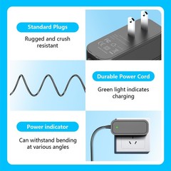 Charger for WYBOT 2026 C1 and Winny A1 C1 Robotic Pool Vacuum, Compatible wit…
