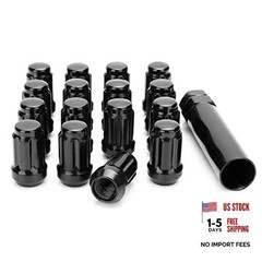 M12x1.5 Lug Nuts for RZR Can-Am Maverick, 16pcs 12mmx1.5 Spline Nut fit
