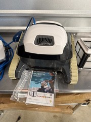 Maytronics Dolphin Explorer E20 Robotic Pool Cleaner w/ Caddy Power Supply Box