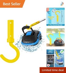 Durable Yellow Accessory Hook for All Robotic Pool Cleaners – Easy Retrieval