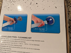 Bestway 58234 Above Ground Pool Cleaning Maintenance Accessories Set Kit